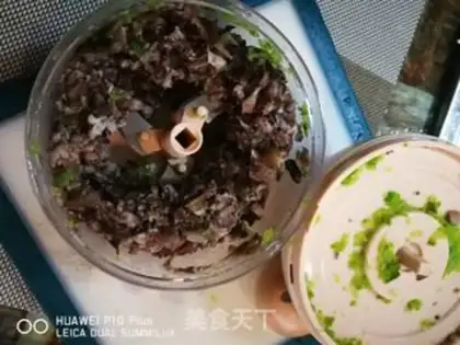 Make Two for pepper mushroom dumplings step 8