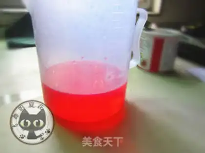Make Pink cream step 1
