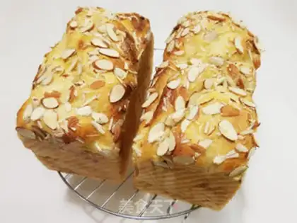 Make Almond sauce toast step 16