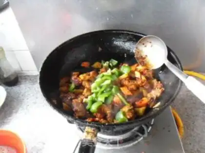 Make Spicy chicken step 11