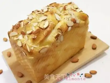 Make Almond sauce toast step 17