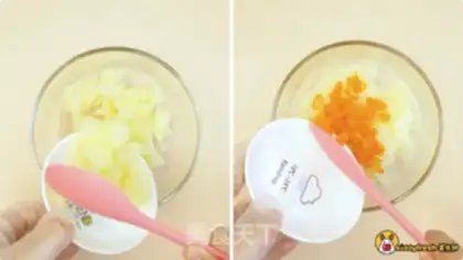 Make Potato cod cake step 5