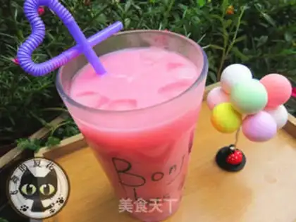 Make Pink cream step 5