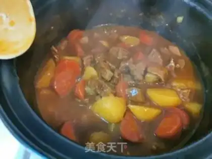 Make Beef curry step 4