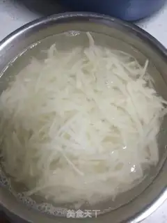 Make Sour soybeans, potatoes step 4