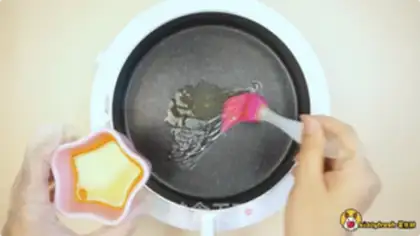 Make Potato cod cake step 7