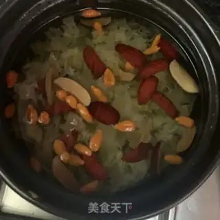 Make The silver spoon of red dates step 4