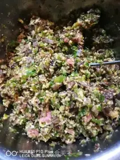 Make Two for pepper mushroom dumplings step 14