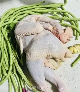 Make Chicken with beans step 0
