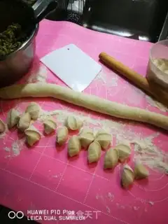 Make Two for pepper mushroom dumplings step 16