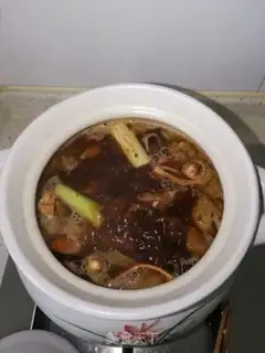 Make Red beef noodles step 6