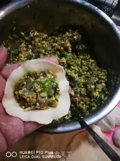 Make Two for pepper mushroom dumplings step 18