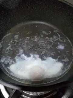 Make Egg shrimp soup step 1