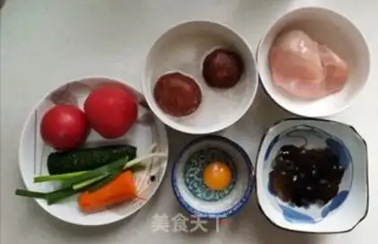 Make Tomato chicken balls step 0