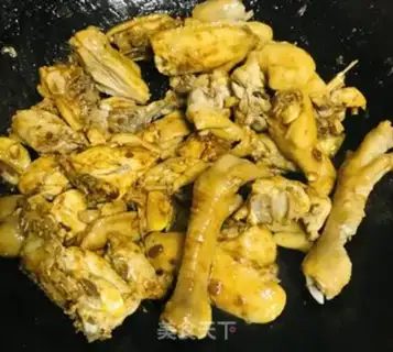 Make Chicken with beans step 4