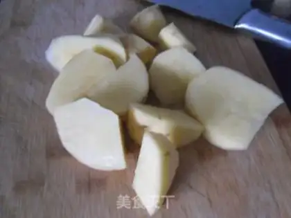 Make Potato curry chicken step 3