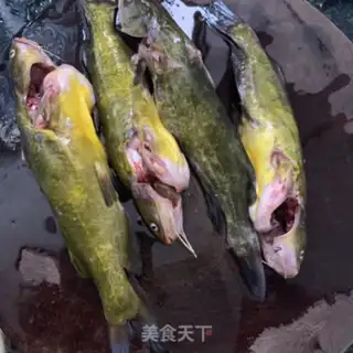 Make Red-burned yellowfish step 2