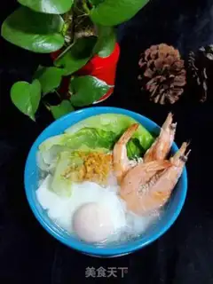 Make Egg shrimp soup step 8