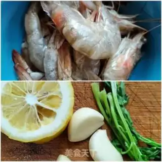 Make Lemon shrimp step 0