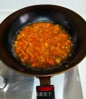 Make Tomato chicken balls step 11