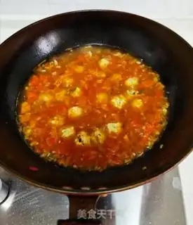 Make Tomato chicken balls step 12