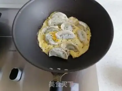 Make Lazy egg dumplings step 5