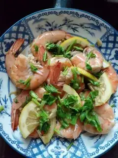 Make Lemon shrimp step 4