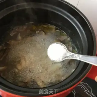 Make Lotus pigeon soup step 12
