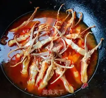 Make Spicy duck tongue step 7