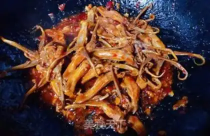 Make Spicy duck tongue step 8