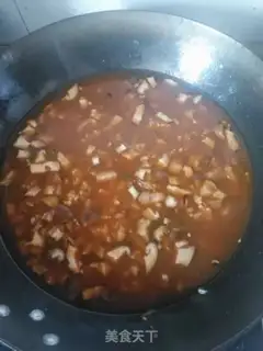 Make Spam with mushroom sauce step 14