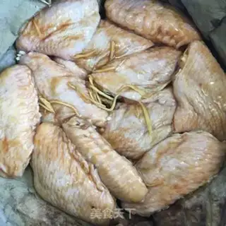 Make The fragrance rice wings step 4