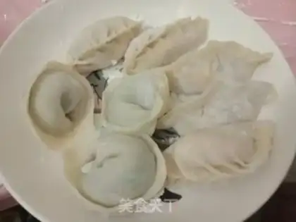 Make Shrimp tofu carrot dumpling step 3