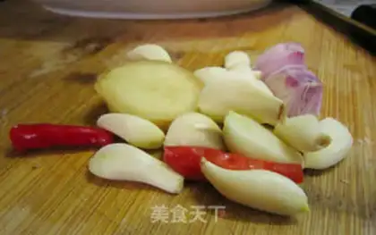 Make Garlic fan lobster tail step 4