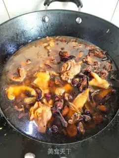 Make Chicken-cooked mushrooms step 8