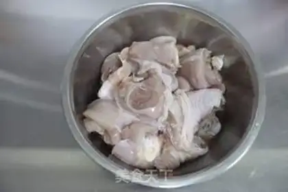 Make Chestnut chicken step 1