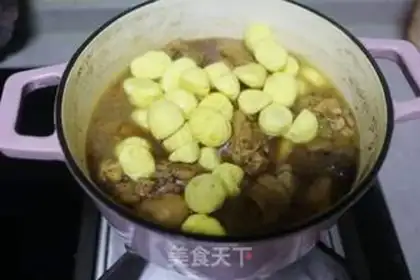 Make Chestnut chicken step 5