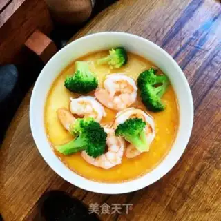 Make Shrimp steamed eggs step 7
