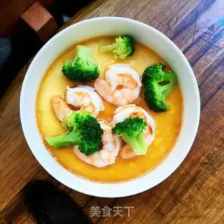 Make Shrimp steamed eggs step 8