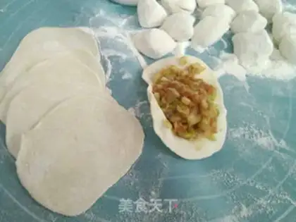 Make Pork cabbage dumplings step 5