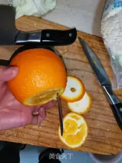 Make Sweet oranges for bears step 2