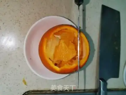Make Sweet oranges for bears step 4