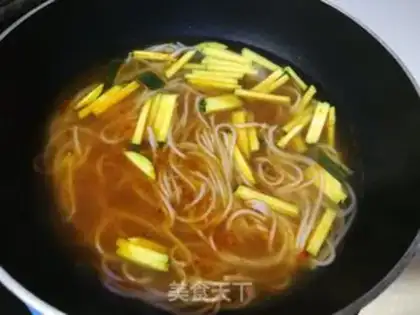 Make Pumpkin egg screw powder step 4