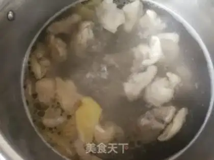 Make The potion, the insect, the chicken leg. Soup step 6
