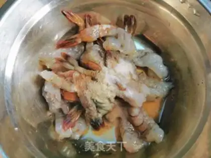 Make Fried shrimp step 2