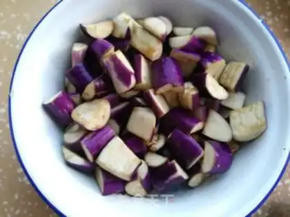 Make A halogened potato eggplant step 2