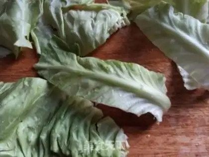 Make Five flowers and round cabbage step 0