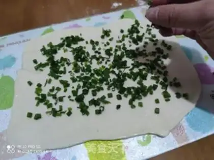 Make Onion cake step 9