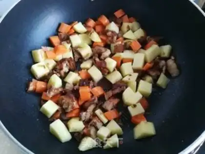 Make A halogened potato eggplant step 6
