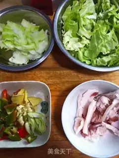 Make Five flowers and round cabbage step 2